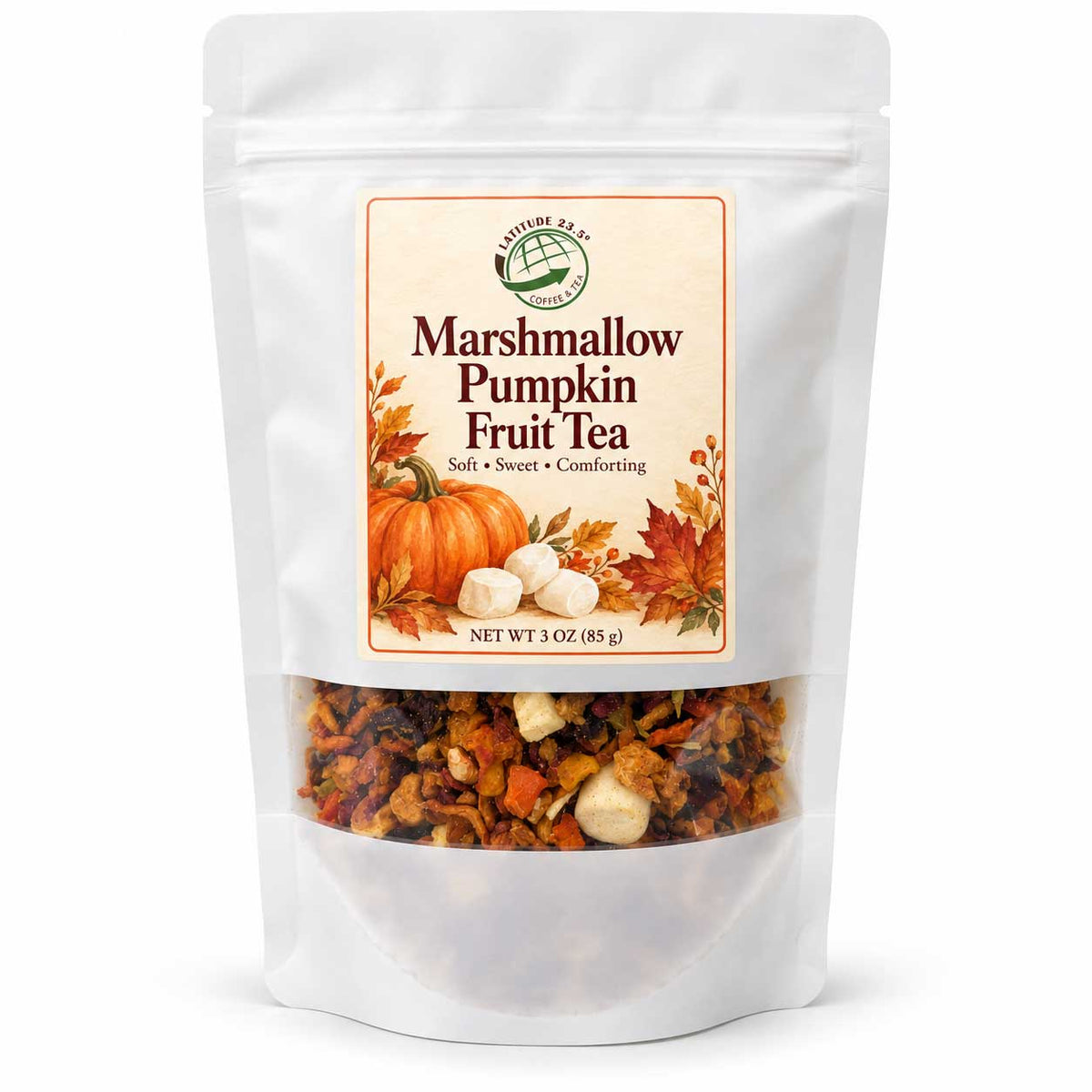 Marshmallow Pumpkin Fruit Tea - 3 oz